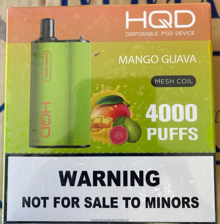 Mango-Guave HQD BOX 4000 Züge 0FP4H100 - HQD Deutschland großhandel