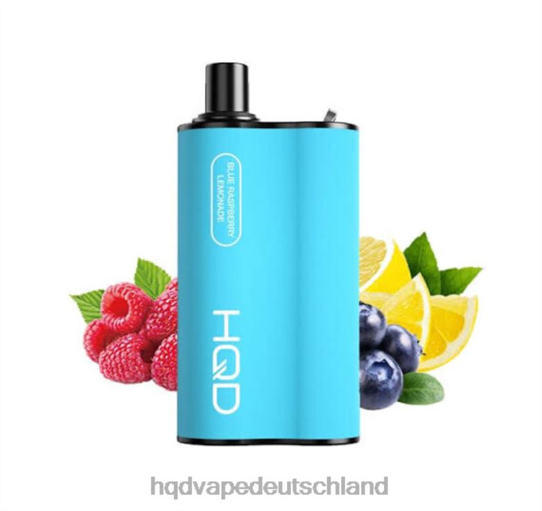 blaue himbeerlimonade