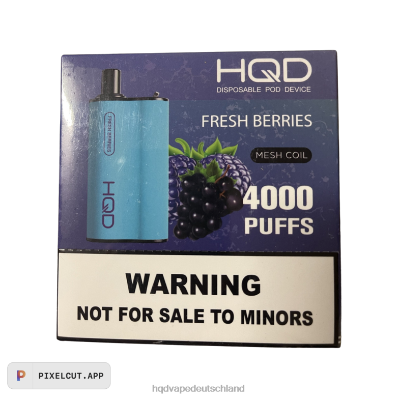 frische Beeren HQD BOX 4000 Züge 0FP4H102 - HQD vape Deutschland
