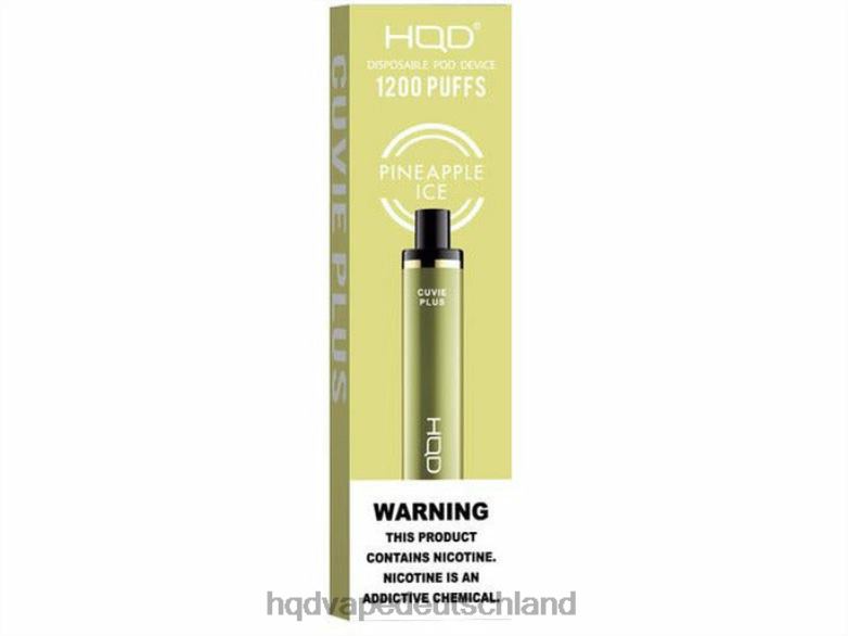Ananaseis HQD CUVIE PLUS Einweg-Vapor 0FP4H234 - HQD kaufen in Deutschland