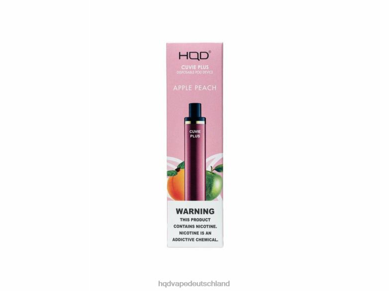Apfel-Pfirsich HQD CUVIE PLUS Einweg-Vapor 0FP4H127 - HQD kaufen hamburg