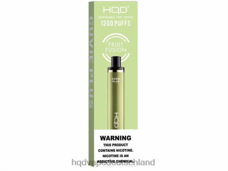 Fruchtfusion HQD CUVIE PLUS Einweg-Vapor 0FP4H166 - HQD vape München
