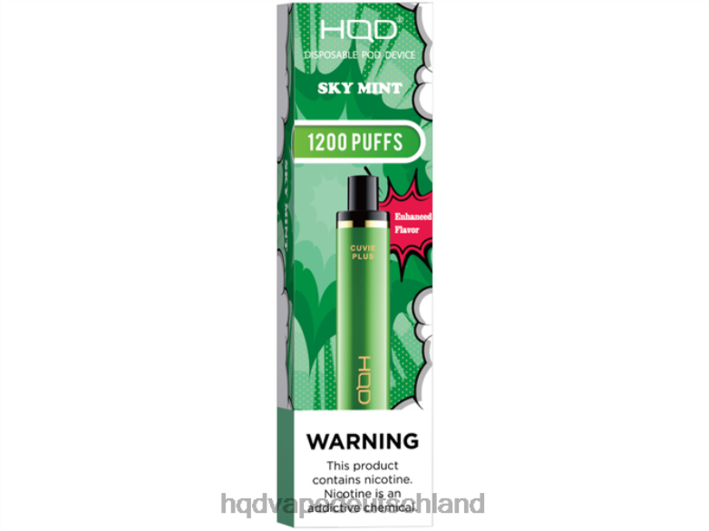 Himmelminze HQD CUVIE PLUS Einweg-Vapor 0FP4H250 - HQD Deutschland großhandel