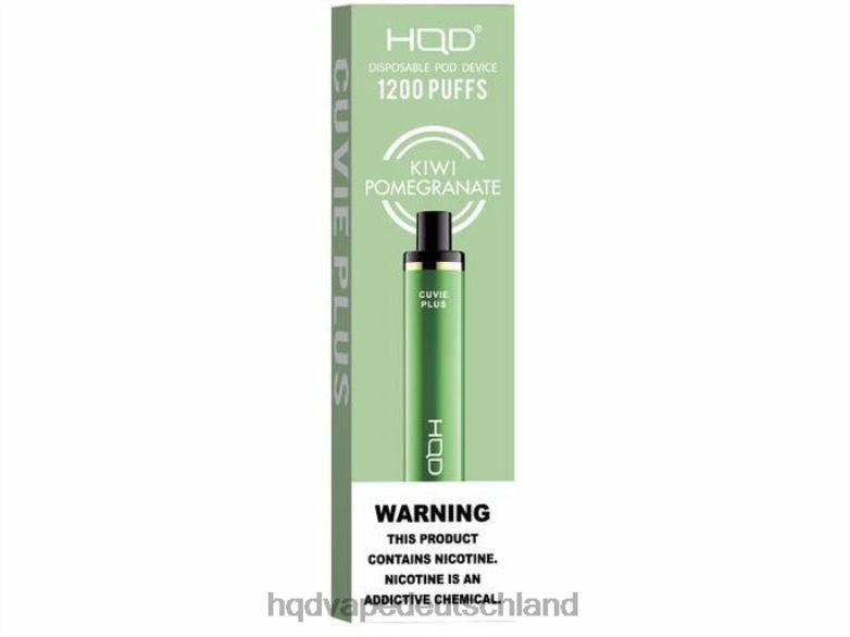 Kiwi-Granatapfel HQD CUVIE PLUS Einweg-Vapor 0FP4H205 - HQD vape Berlin