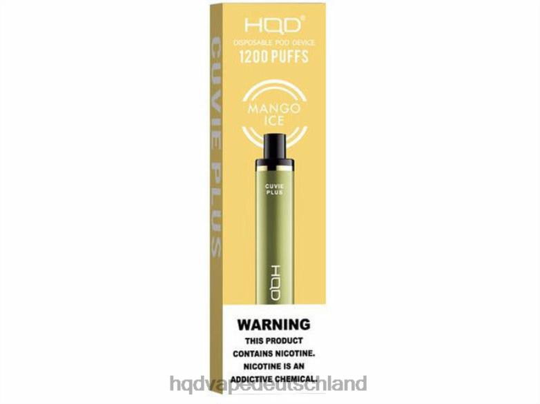 Mango-Eis HQD CUVIE PLUS Einweg-Vapor 0FP4H216 - HQD vape München