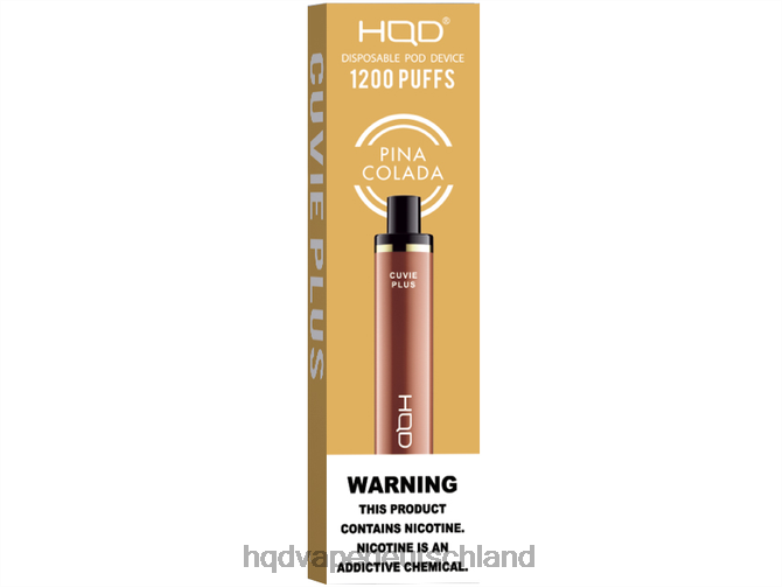 Pina Colada HQD CUVIE PLUS Einweg-Vapor 0FP4H232 - HQD vape Deutschland