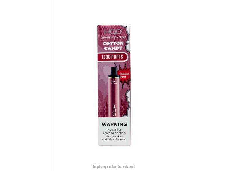 Zuckerwatte HQD CUVIE PLUS Einweg-Vapor 0FP4H160 - HQD Deutschland großhandel