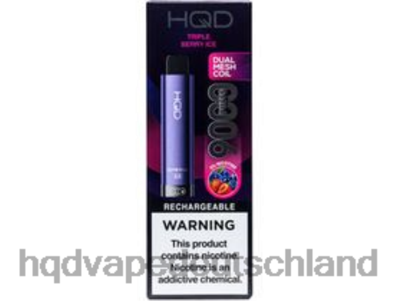 dreifaches Beereneis HQD CUVIE PLUS 2.0 Einweg 0FP4H266 - HQD vape München