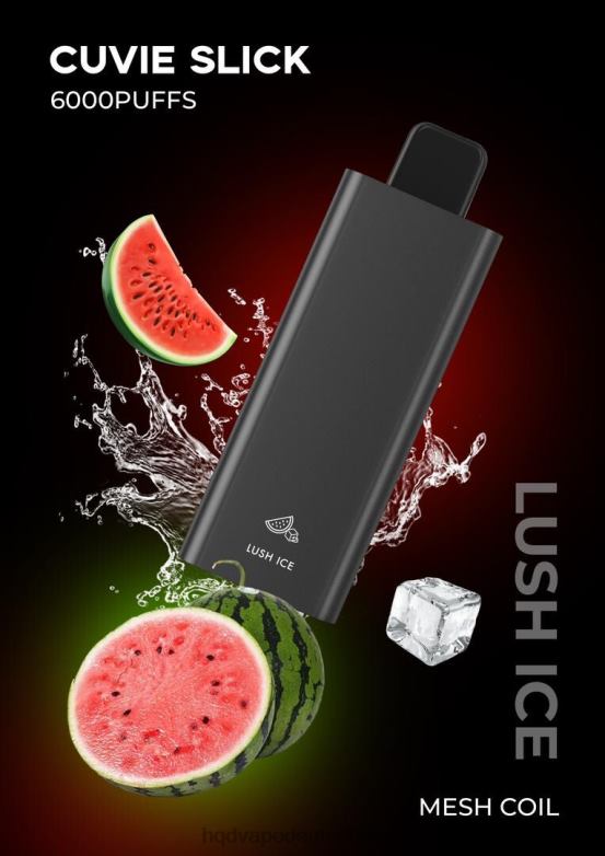 glattes, üppiges Eis HQD CUVIE SLICK 6000 Züge 0FP4H28 - HQD vape rezensionen
