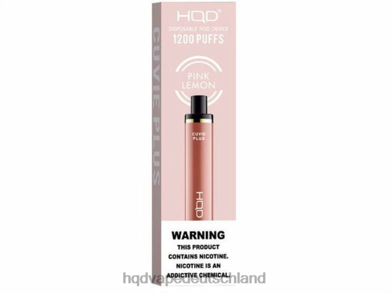 rosa Zitrone HQD CUVIE PLUS Einweg-Vapor 0FP4H237 - HQD kaufen hamburg
