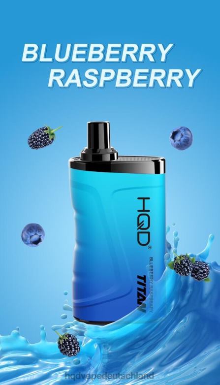 Blaubeer-Himbeere HQD TITAN 7000 Züge 0FP4H10 - HQD Deutschland großhandel