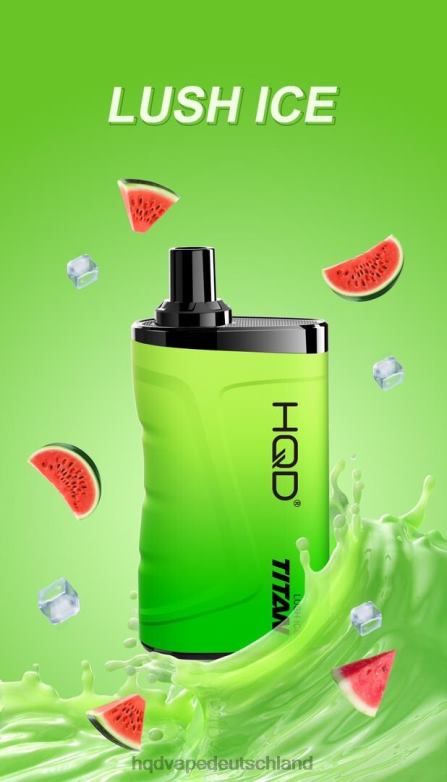 üppiges Eis HQD TITAN 7000 Züge 0FP4H16 - HQD vape München