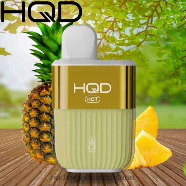 Ananas HQD HOT 5000 Züge 0FP4H65 - HQD vape Berlin