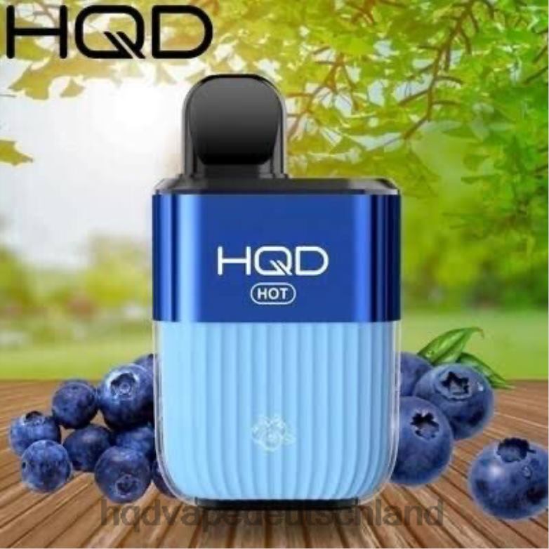 Blaubeere HQD HOT 5000 Züge 0FP4H66 - HQD vape München